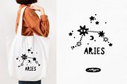 Zodiac Constellation bundle, an Illustration by Moony Рatterns (Thumbnail 5 of 10)