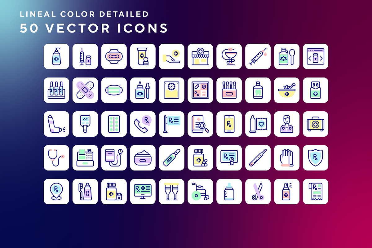 Pharmacy icons, an Icon by Wencory (Photo 1 of 2)