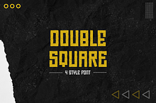 Double Square Font