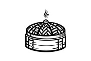 50 Woven Basket Vector Bundle, an Illustration by Designs_River (Thumbnail 7 of 51)