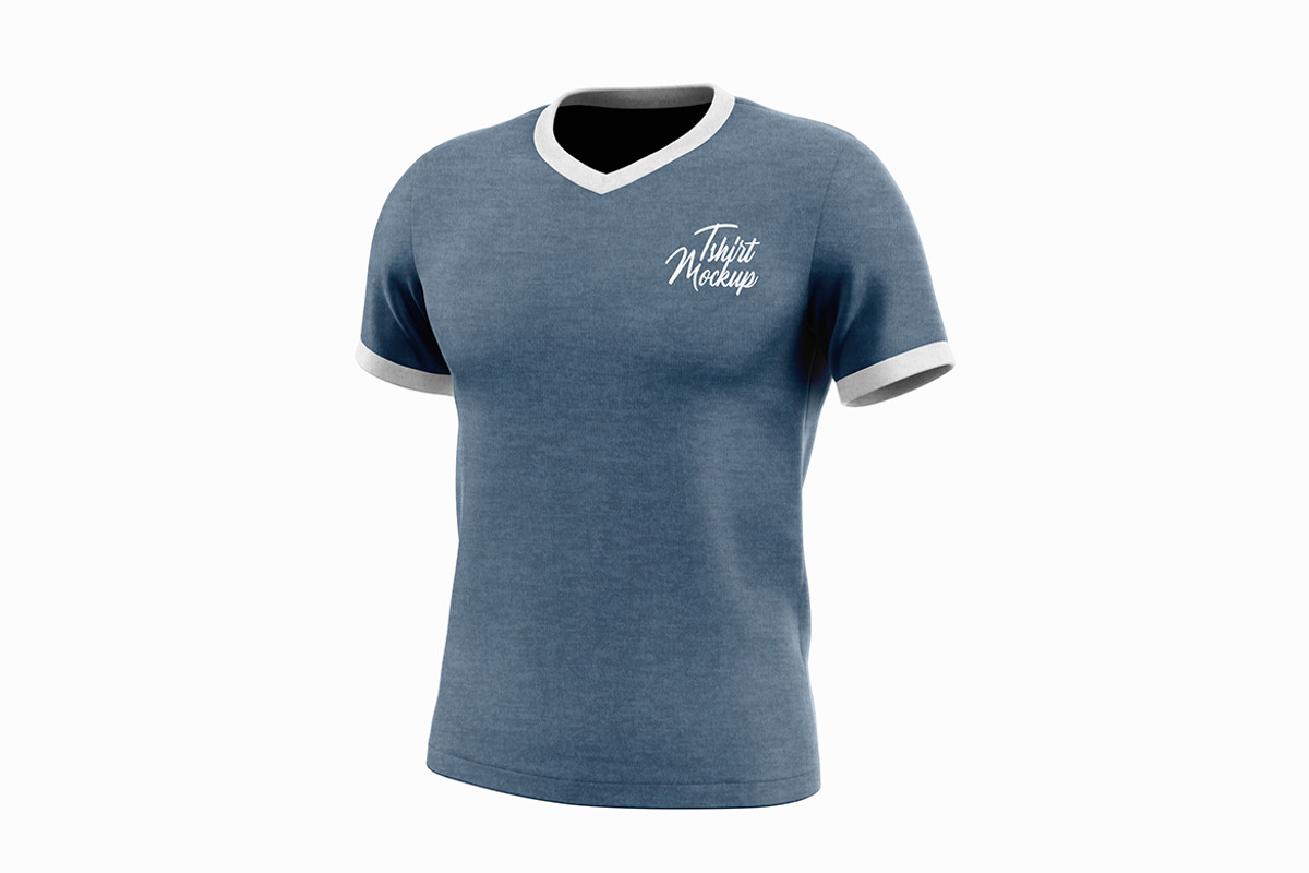 T-shirt Mockup, a Shirt Mockup by UnicDesign (Photo 3 of 6)
