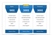 Pricing Table, a Templates & Theme by ARP Creation (Thumbnail 1 of 3)