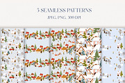 Christmas winter houses clipart, an Animal Illustration by LukaJreym (Thumbnail 7 of 15)
