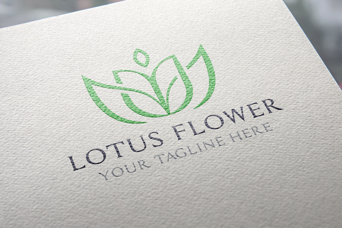 Lotus Flower Logo Template, a Branding & Logo Template by GladicMonster (Photo 11 of 12)