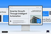 AI SaaS Company Profile, a Presentation Template by Claymoon Lab (Thumbnail 1 of 7)