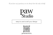 Xmas Card Mockup 4x9 Menu ch4, a Merchandise Mockup by PawMockups (Thumbnail 10 of 10)