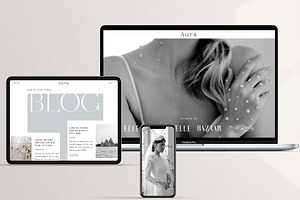 AURA Showit Website Template