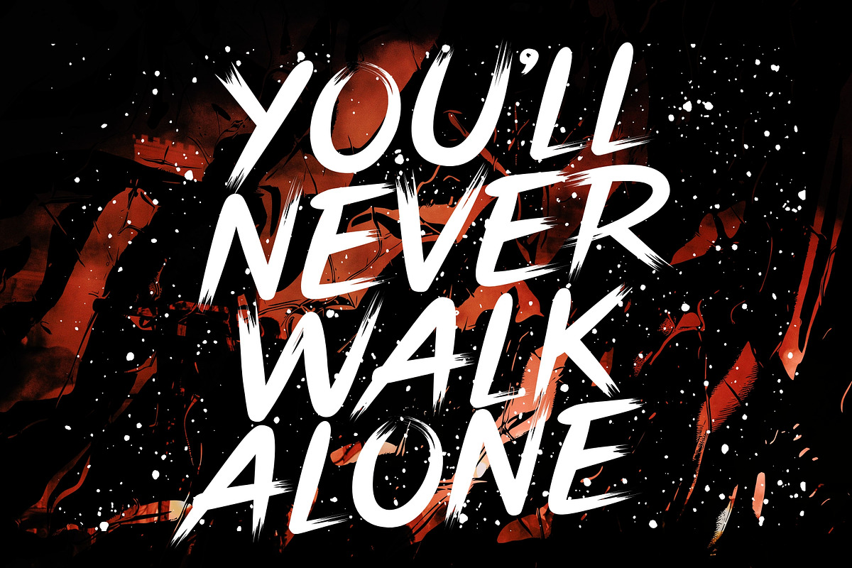 Away Days - Modern Brush Typeface, a Handwritten Font by HRDR (Photo 4 of 13)