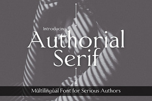 Authorial Serif Multilingual Font