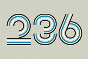 0261 - Numbers Font, a Font by Threz (Thumbnail 8 of 10)
