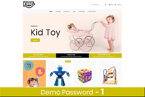 Kiddy Baby Toy Shopify Theme