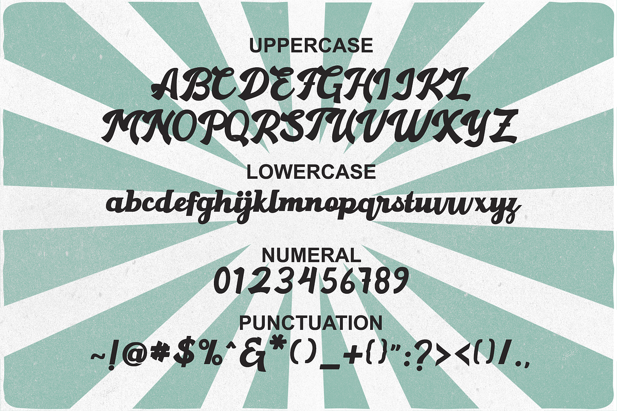 Gantry - Retro Font preview 8