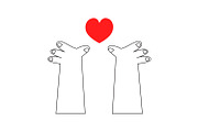 Valentines Day Heart Characters, a Healthcare Illustration by the_myro (Thumbnail 20 of 21)
