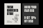 Rogalle - Condensed Sans Serif, a Sans Serif Font by Imoodev (Thumbnail 3 of 5)