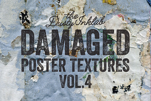Damaged Poster Textures Vol. 4