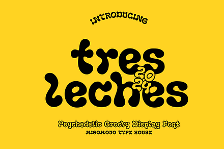 Tres Leches Typeface