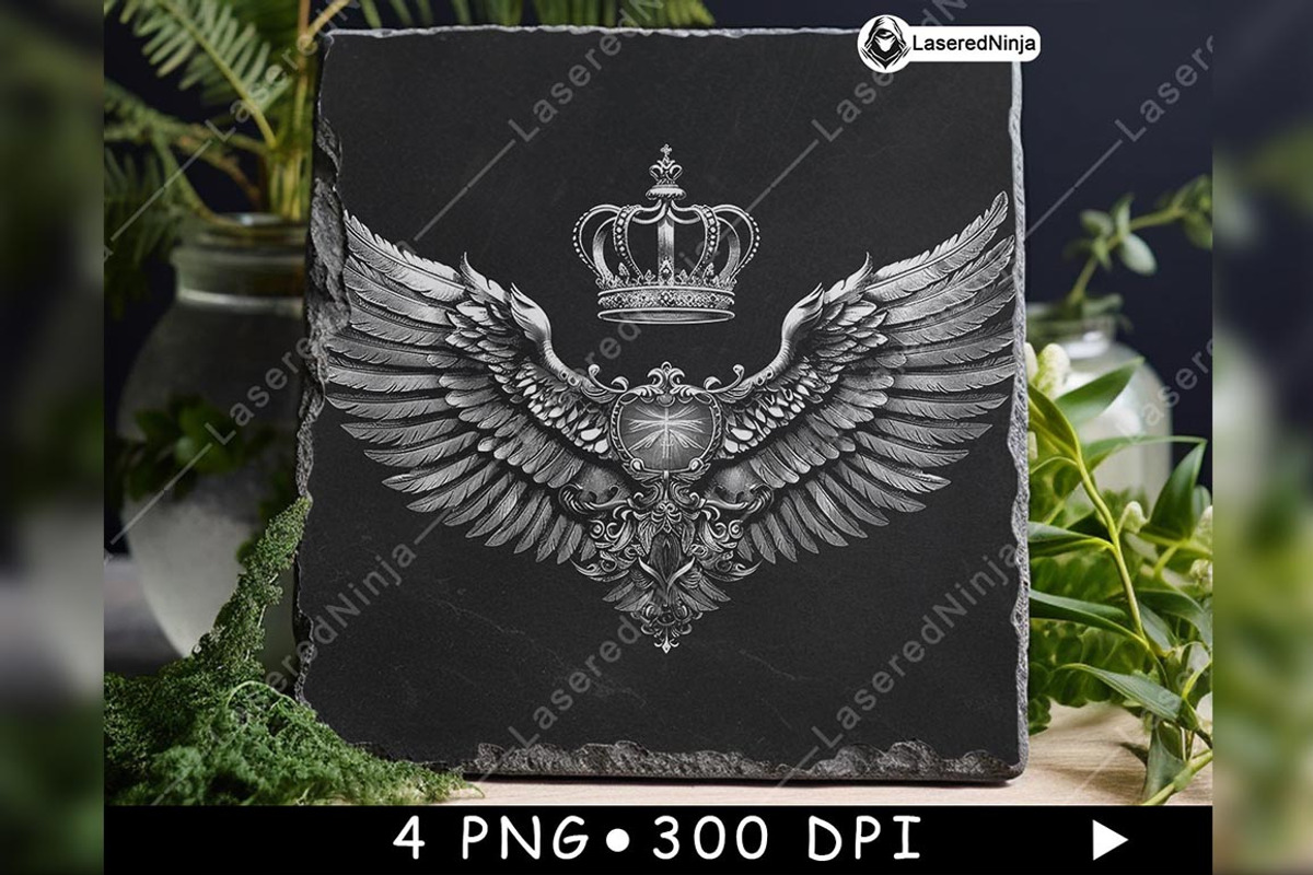 Eagle Wings Royal Crown Nobility, a Background Graphic by LaseredNinja (Photo 4 of 7)