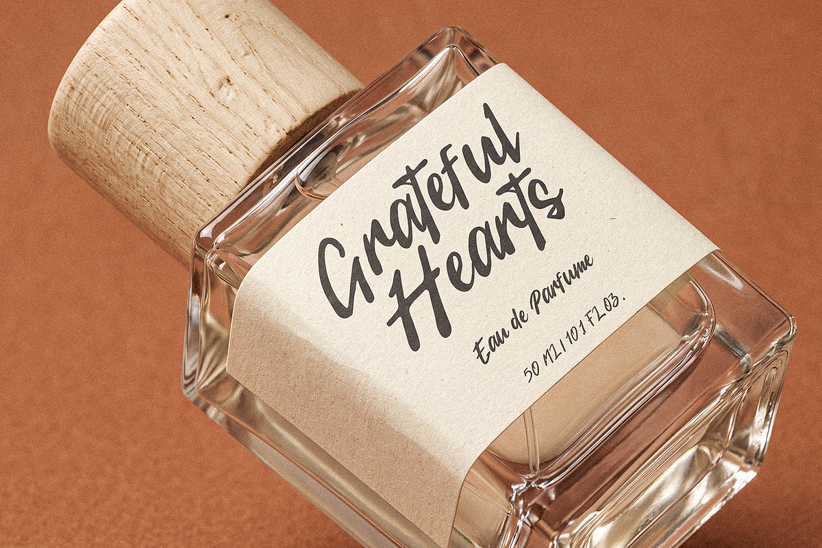 Handbrush Awesome Brush Script, a Handwritten Font by Haps Space (Photo 13 of 13)