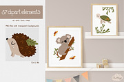 Animals alphabet collection, an Animal Illustration by owlasya (Thumbnail 9 of 12)