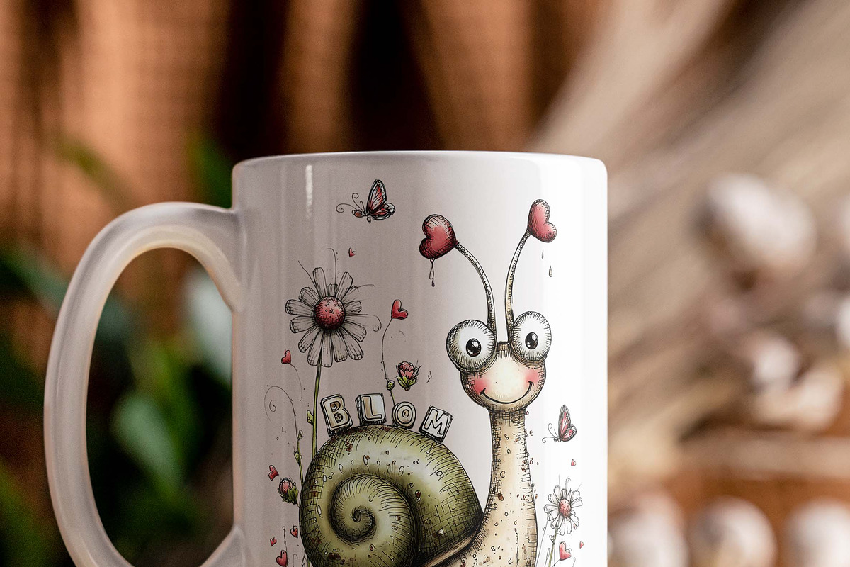Valentine Lovers Whimsical Animals, an Illustration by one-touch (Photo 2 of 13)