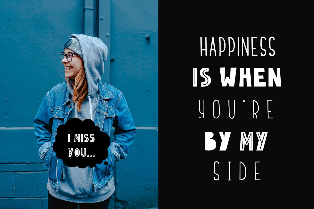Friends Forever - Childrens font duo, a Script Font by JuliyArt (Photo 11 of 13)