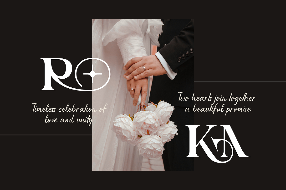 Choga - Modern Luxury Logo Font, a Serif Font by Nirmana Visual (Photo 4 of 15)