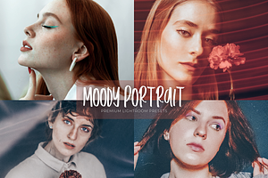 13 Moody Portrait Lightroom Presets