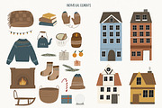 Cozy Winter. Scandinavian Christmas., a Seasonal Illustration by Ooh Lily (Thumbnail 3 of 10)