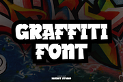Blosh Swors - Graffiti Font, a Sans Serif Font by Iqsiart Studio (Thumbnail 3 of 6)