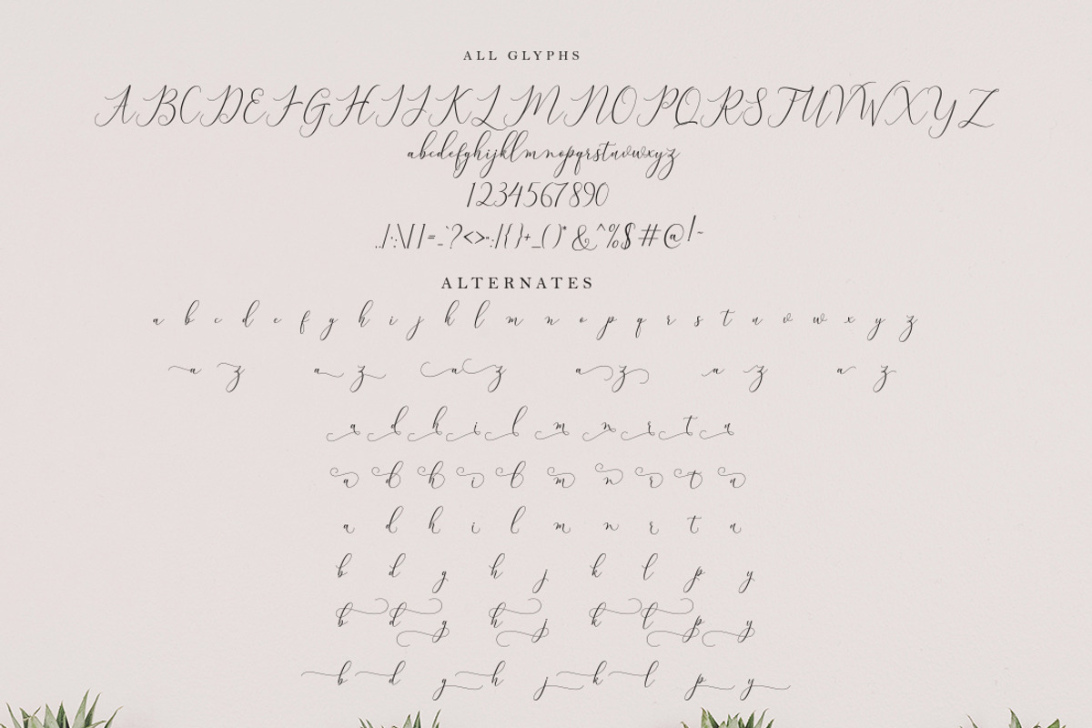 Bitthai Script, a Script Font by Amarlettering (Photo 8 of 9)