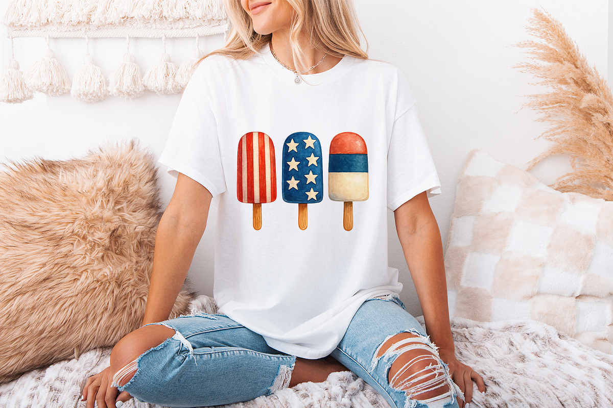 Patriotic PNG Sublimation Design, an Illustration by SharpMarketplace (Photo 4 of 9)