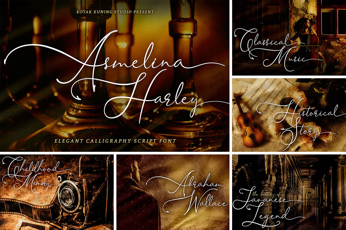SALE Modern Script Font Bundle, a Script Font by Kotak Kuning Studio (Photo 12 of 23)
