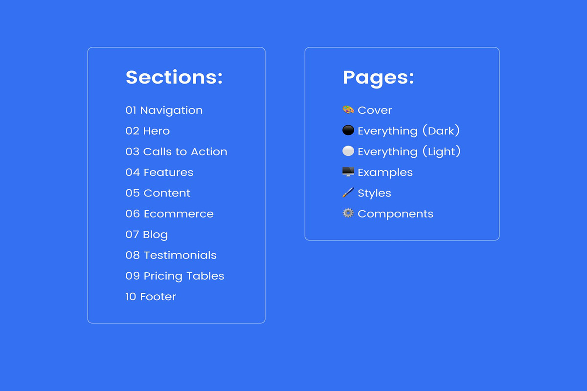 Elliette Wireframe Kit, an UI Kit Template by Lumina_ui_ux202 (Photo 4 of 8)