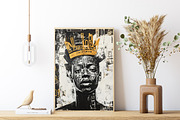 Broken Crown Wall Art, a Person Illustration by PrintablesByFranklyn (Thumbnail 4 of 6)