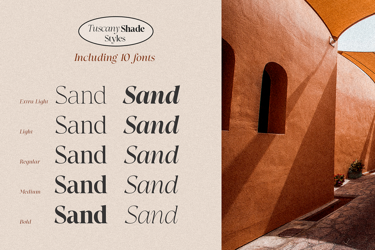 Tuscany Shade, a Serif Font by Larin Type Co. (Photo 5 of 20)