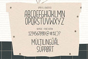 Dream Story - Monoline Handbrushed, a Sans Serif Font by Letterative Studio (Thumbnail 6 of 6)