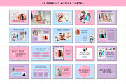 Pastel Etsy Shop Kit, a Branding & Logo Template by Anna Design Studio (Thumbnail 4 of 8)