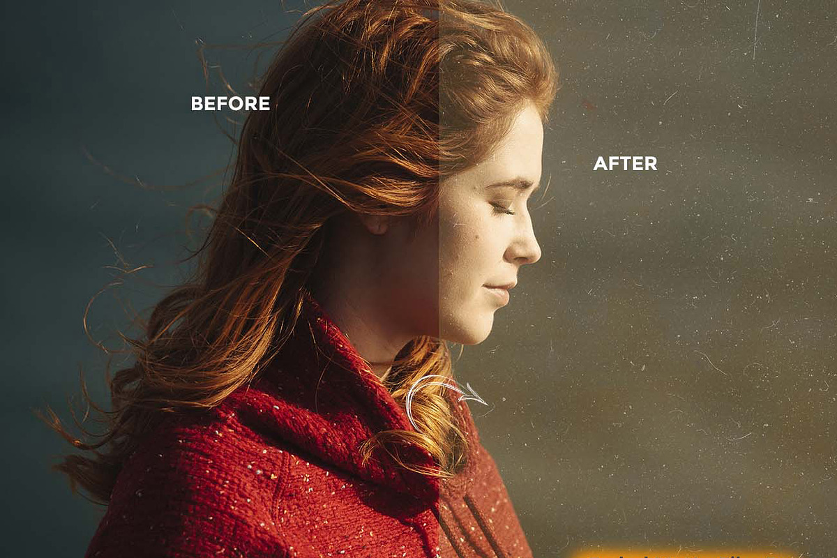 25 Analog FX Photoshop Action Bundle, an Action Add-On by Studio Retouch (Photo 39 of 59)