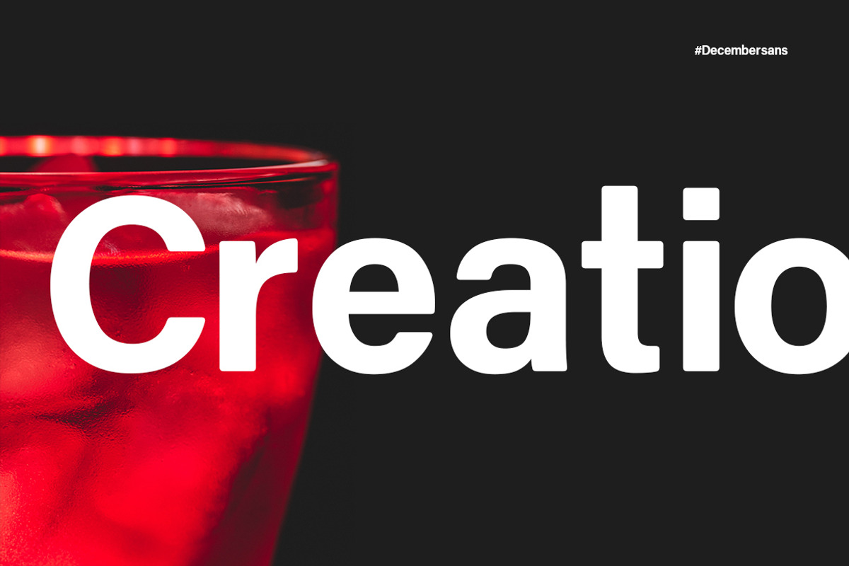 December - Modern Typeface preview 4