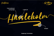 Soothing signature font, a Script Font by twinstd (Thumbnail 2 of 14)