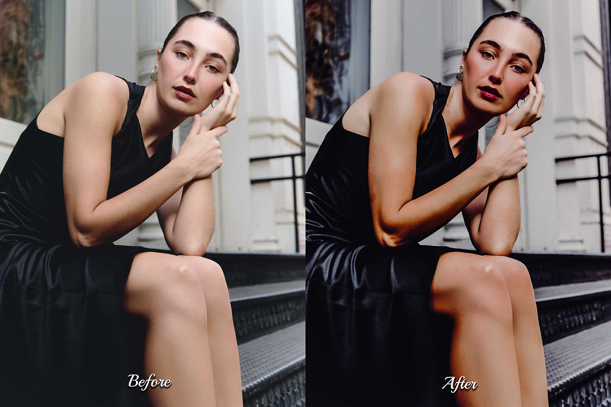 30 Dark Luxe Photoshop Collection, an Action Add-On by 3Motional (Photo 9 of 11)