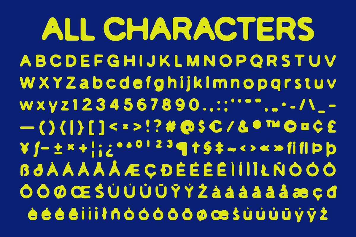 CS Pacify Drawn, a Sans Serif Font by Craft Supply Co. (Photo 8 of 8)