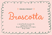 Brascotta Natural Font Duo, a Script Font by 24Design Studios (Thumbnail 1 of 8)