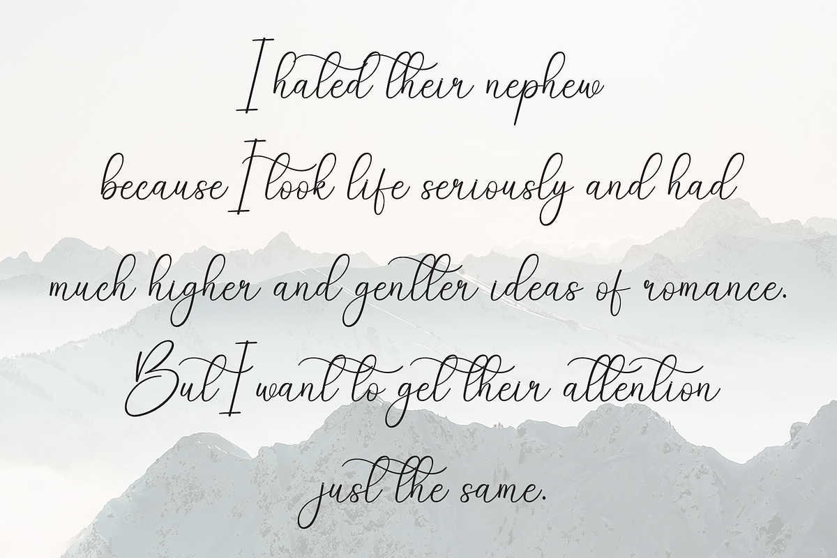 Story Christmas | Script Font, a Handwritten Font by Scratchones (Photo 6 of 9)