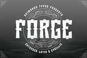 ST-Forge severe display font, a Font by Shimanov Types (Thumbnail 1 of 6)