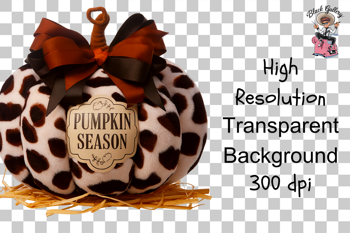 Cow Print Pumpkin Season PNG Bundle, a Graphic by Clipart Studio (Photo 9 of 11)