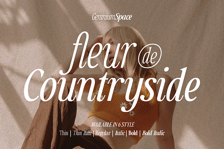 Countryside - A Modern Serif Family