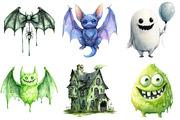 Purple – deep Halloween Clipart, an Illustration by Daily.Designs (Thumbnail 2 of 4)