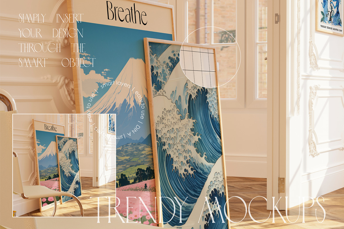 ADELE ROOM | Frame mockup set, a Household Mockup by yuliyuri.studio (Photo 39 of 44)