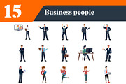 Business People Illustrations Bundle, a Person Illustration by EllaMaiyaali (Thumbnail 2 of 3)